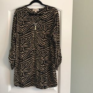 Michael Kors Zebra Top